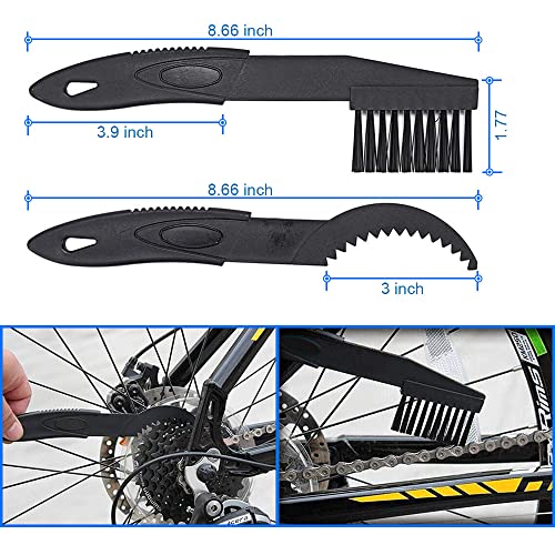 Motorcycle Chain Cleaning Brush Kit Cleaner for Motorcycle