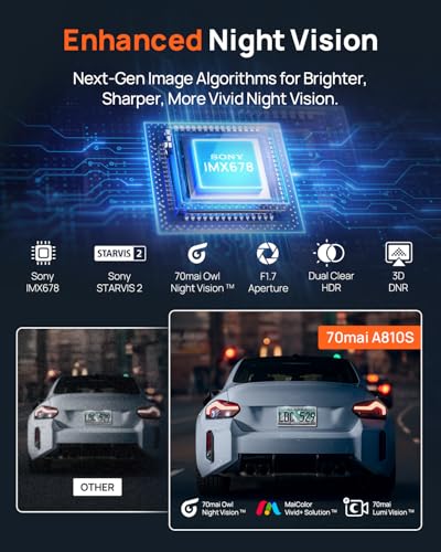 4K Dash Cam Front and Rear