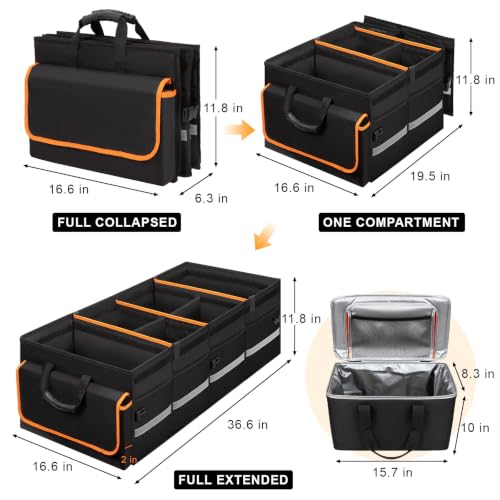 Car Trunk Organizer and Storage for Car