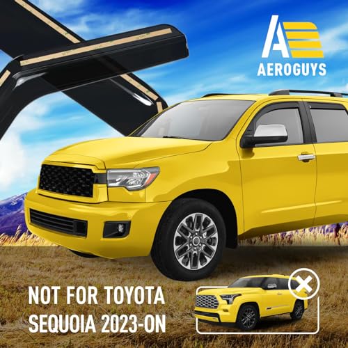 Extra Durable Window Deflectors in (4 Count)