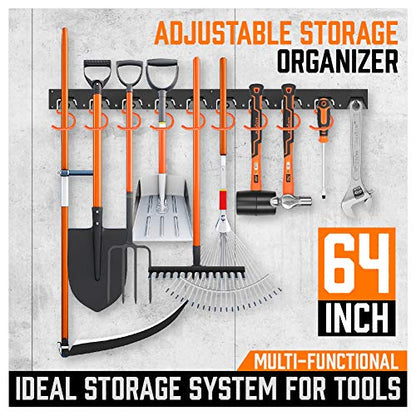 64 Inch Adjustable Storage System