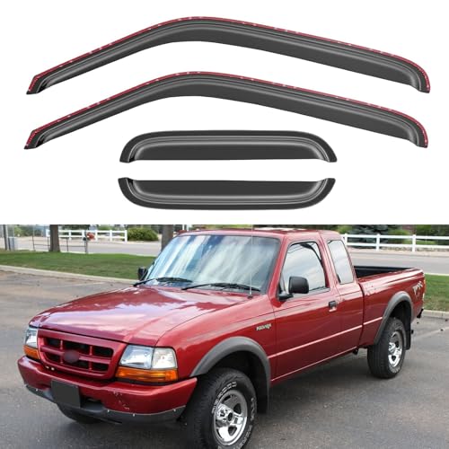 in Channel Window Visors Rain Guards for 1993