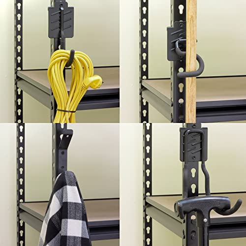 Boltless Shelving Hooks for 1.5 inch Keyhole Shelving Unit 7 Pcs