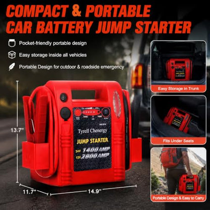 12V 24V Jump Starter