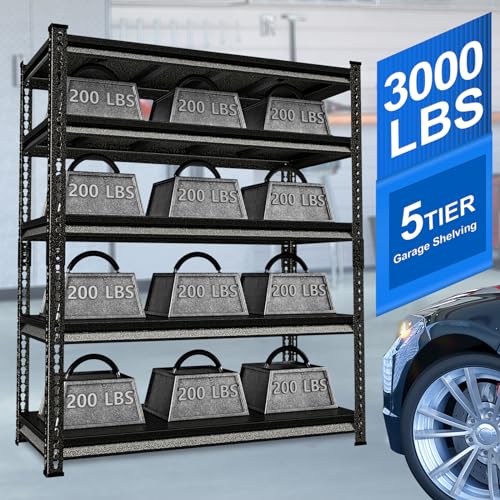 Garage Shelving Heavy Duty 3000LBS Loads