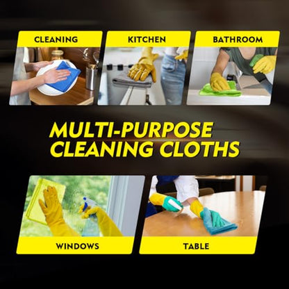 Microfiber Cleaning Cloth 6 Pack (6 Count)