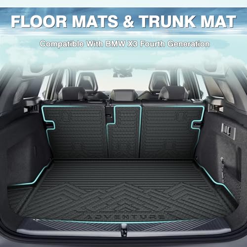 Floor Mats for BMW X3 2025 2026 (10 Count)