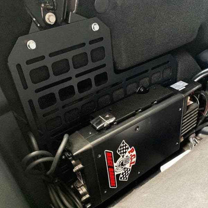 BuiltRight Industries Rear Seat Back Storage Panel – Compatible with F-150 & Raptor (2015-2024), F-250/F-350 (2017-2024)– Secure Gear Mounting & Organization