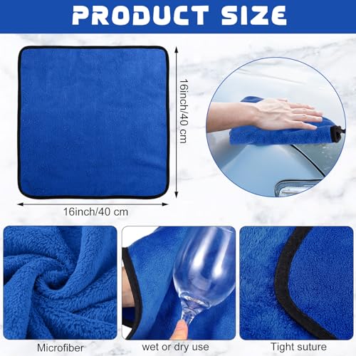 Microfiber Towels Bulk Car Drying Cloth (60 Count)