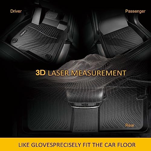 All Weather Floor Mats Custom for Chevrolet Bolt EV 2017