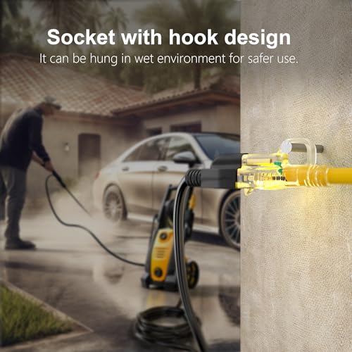 6FT 12 Gauge Extension Cord Yellow