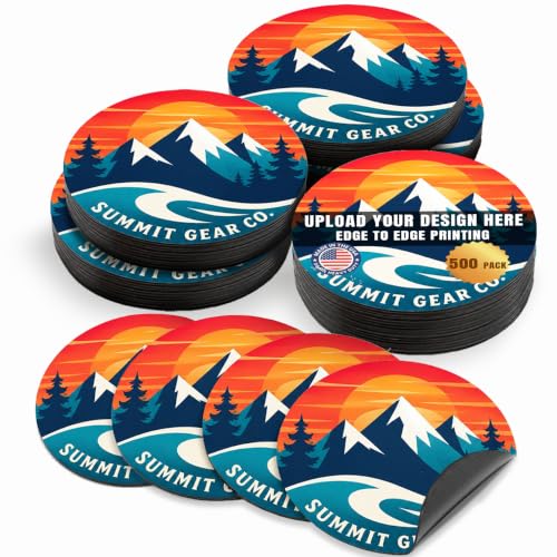 Customizable 5" Round Magnet Pack