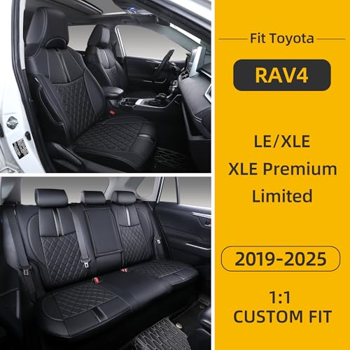 Custom RAV4 Seat Covers for 2019
