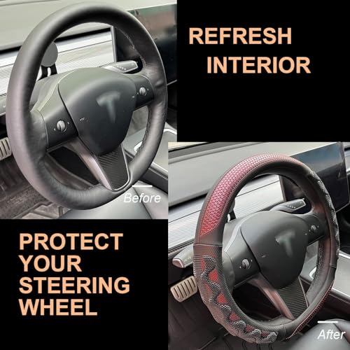 Great Grip Steering Wheel Cover for Tesla Model Y