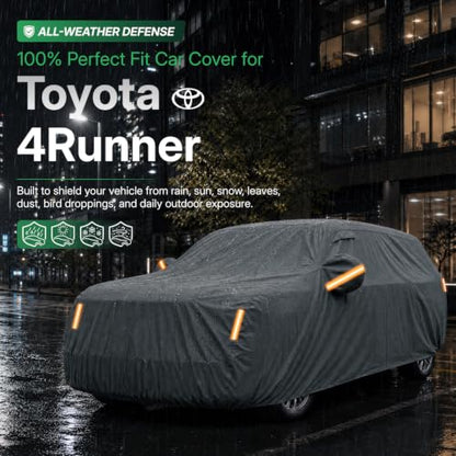 Waterproof Heavy Duty Car Cover Custom Fit Toyota 4Runner