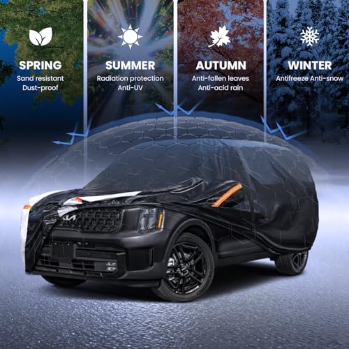 Multi Layer Car Cover Custom Fit for Kia Telluride