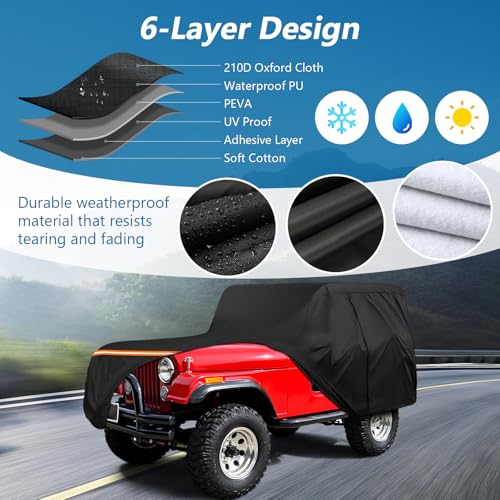 Car Cover for Jeep CJ5 1955