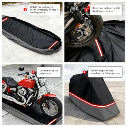 Full Enclosed Motorcycle Cover
