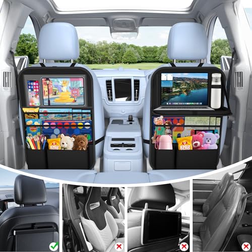 Car Backseat Organizer with Tray