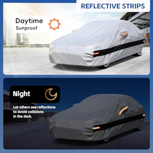 10 Layers Sedan Car Cover Custom Fit for Honda Civic