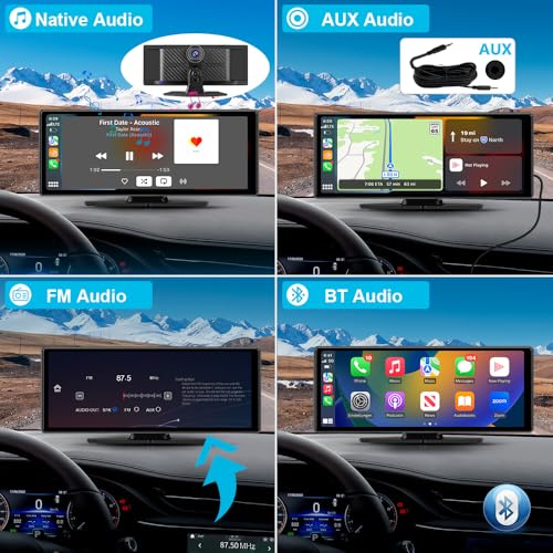 10.26" Carplay Screen for Car Portable
