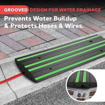 4 ft. Rubber Threshold Curb Ramp