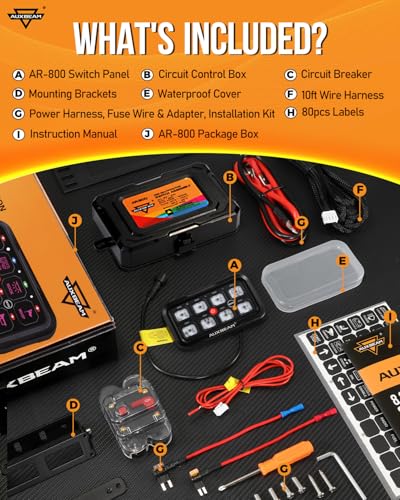 8 Gang Switch Panel Bluetooth RGB AR