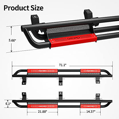 6" Running Boards Compatible with 2018