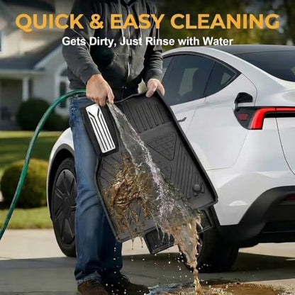 9PCS Floor Mats & Accessories for Tesla Model Y Juniper 2026