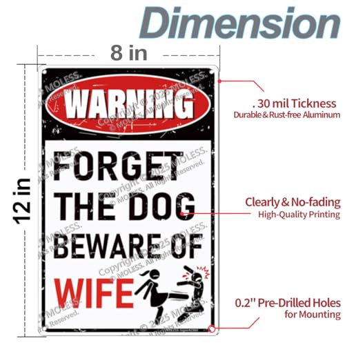 8x12″ Metal Sign