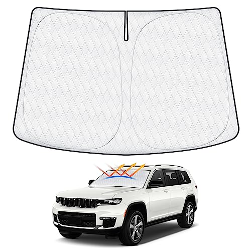 Windshield Sun Shade Fit for Jeep Grand Cherokee