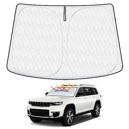 Windshield Sun Shade Fit for Jeep Grand Cherokee