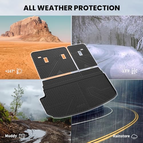 Trunk Mat Backrest Mat for Chevy Traverse 2018