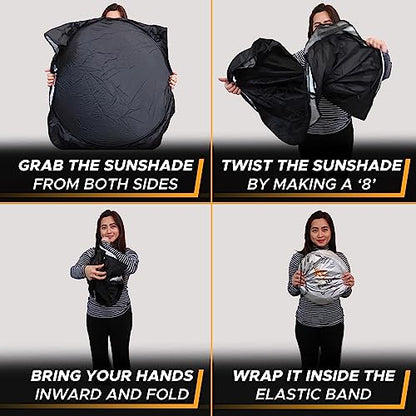 Semi Truck Sun Shade for Windshield