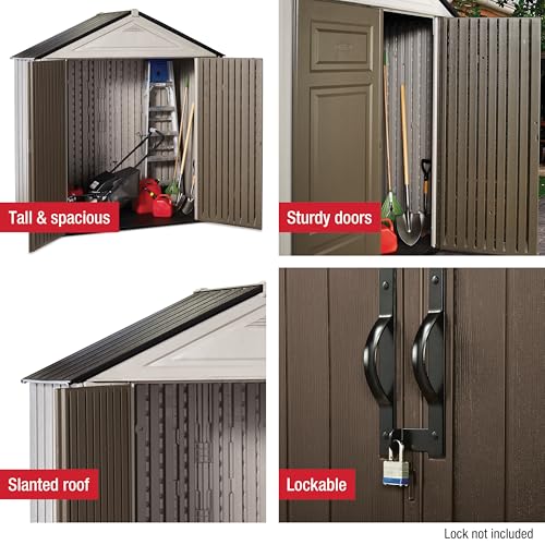 Resin Outdoor Storage Shed With Floor