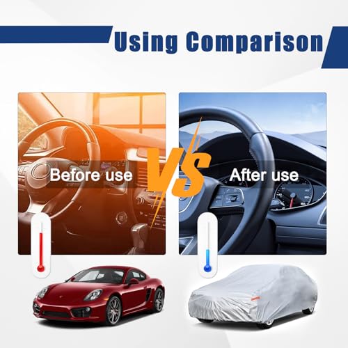 6 Layers Waterproof Car Cover for Porsche 911 2011