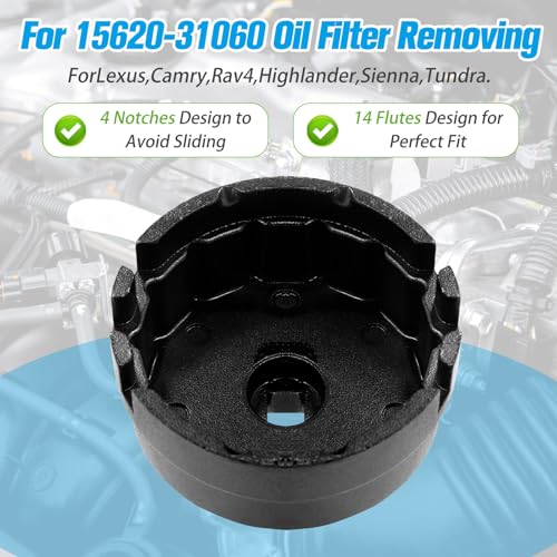 Heavy Duty Oil Filter Cap Removal Tool