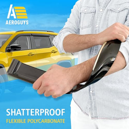 Extra Durable Window Deflectors Tape (4 Count)