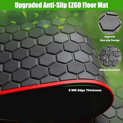 EZGO TXT Golf Cart Full Coverage Floor Liner Mat