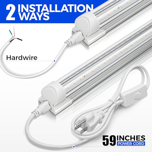 T8 LED Shop Lights 4FT (2 Count)