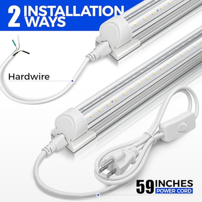 T8 LED Shop Lights 4FT (2 Count)