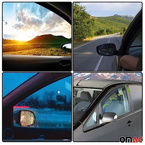Window Visor Vent Rain Guard Deflector for Honda Civic 2001
