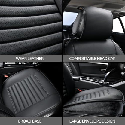 Universal Leather Car Seat Covers Full Set