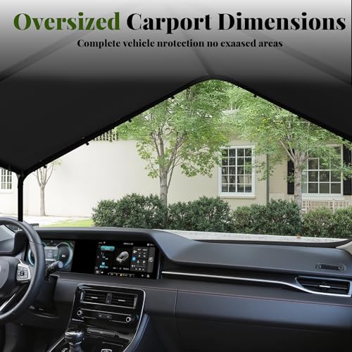Carport 10‘ x 20’ Garage Car Canopy w
