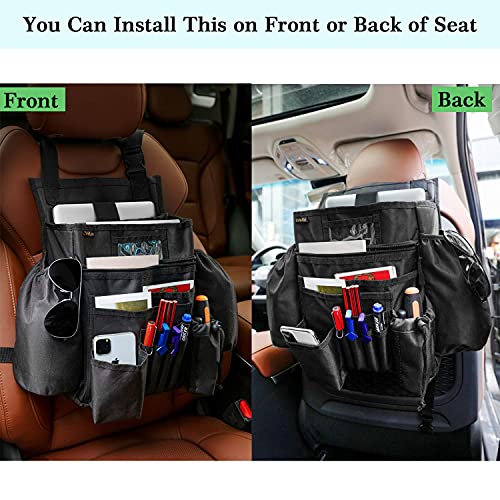 Car Front & Back Seat Organizer with Dedicated Tablet