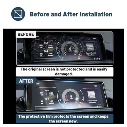 2024 2025 2026 Sierra EV Screen Protector for GMC Sierra EV 16.8" & 11" Touch Screen (4 Count)