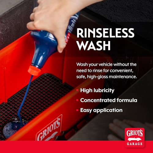 Rinseless Wash for Car Cleaning and Detailing (35 Fl Oz)