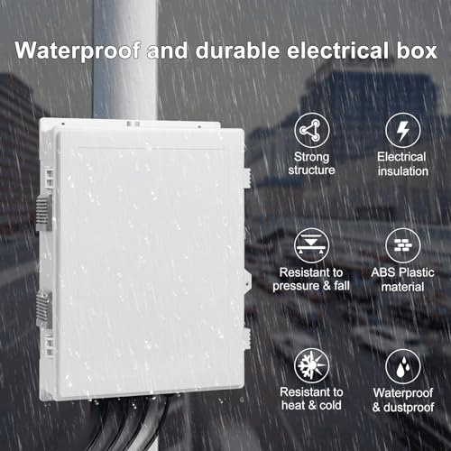 Outdoor Electrical Junction Box with High Power Outlet