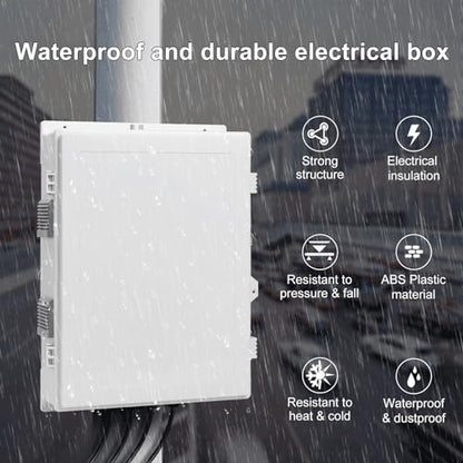 Outdoor Electrical Junction Box with High Power Outlet