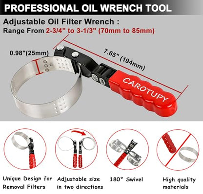 Small Swivel Oil Filter Wrench